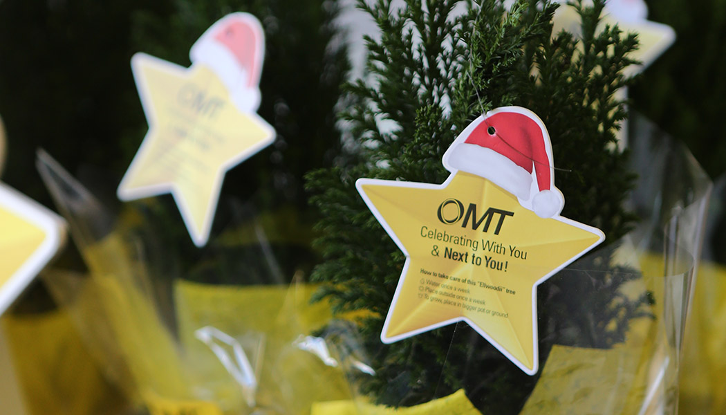 OMT Spreading the Holiday Spirit