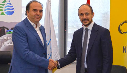 اتفاق بين مؤسسة مياه لبنان الجنوبي وشركة OMT